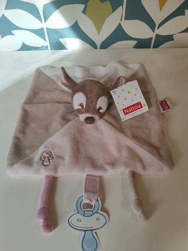 Nattou doudou plat - , bébé