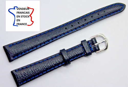 Bracelet montre 13mm cuir - montre;13mm, ;cuir