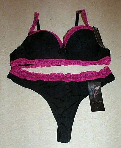 Ensemble noir soutien gorge - ensemble,