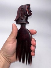 Art Africain, ancien peigne en