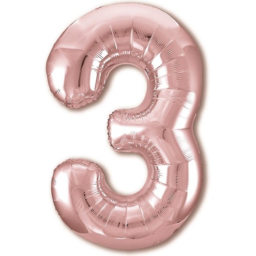 Ballon anniversaire numero 3 - 3,