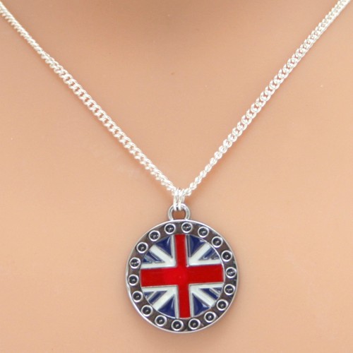 Collier chaîne plaqué - , argent
