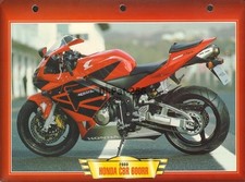 Fiche Moto : HONDA CBR 600 RR