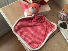 Doudou plat Ours coton bio