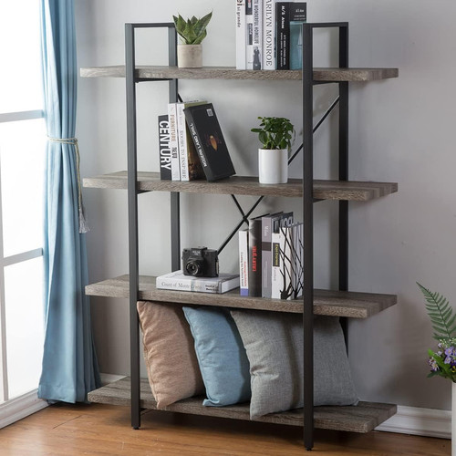 Shelf vintage industrial - 4-shelf,