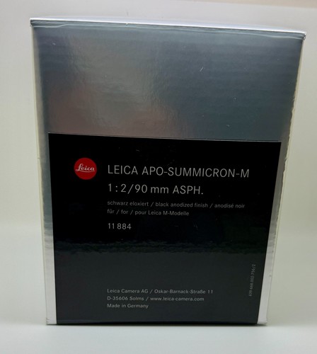 Leica apo summicron 2 90mm - m,