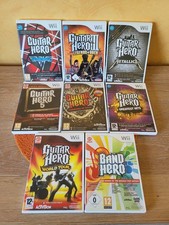 lot 8 jeux guitar Hero pour