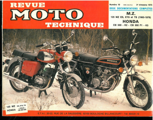 Revue moto technique - moto, rmt
