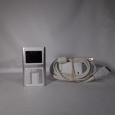 Creative ZEN Sleek Photo 20gb MP3 Player DAP-HD0019 Silver W/Cords Music Working