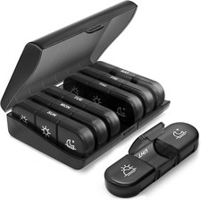 Pilulier Semainier Matin, Midi