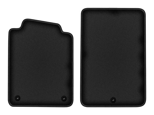 Tapis avant velours noirs