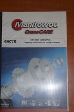 Manitowoc Crane Care GMK 5200 (5200 2114) Operating Instructions for Lattice Ext