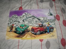 GILSON . POSTER GARAGE ISIDORE . 1997 . SUPPLÉMENT À SPIROU N°3089 ( Q58 )