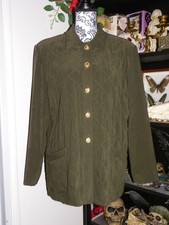 Manteau veste matelassé vert