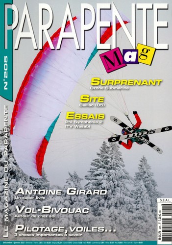 Parapente mag 205 antoine - parapente,