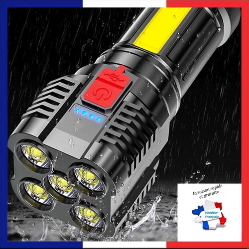 Lampe torche led puissante - torche,