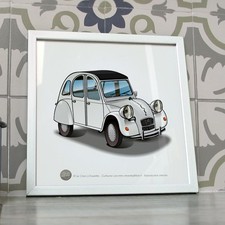 Poster Citroën 2cv Perrier