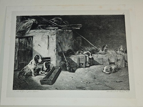 Alexandre decamps litho - decamps,