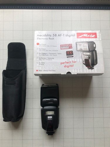 Flash mecablitz af1 canon - flash,
