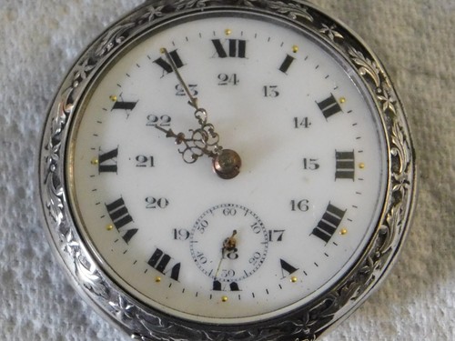 Montre gousset argent homme - gousset,