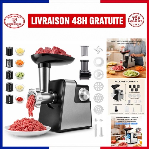 Hachoir viande électrique - viande,