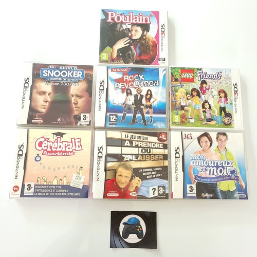 Lot jeux et 3ds - de, ds
