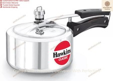 Hawkins Neuf Classique Marmite à Pression 2 Liters Aluminium Argent Couleur Best