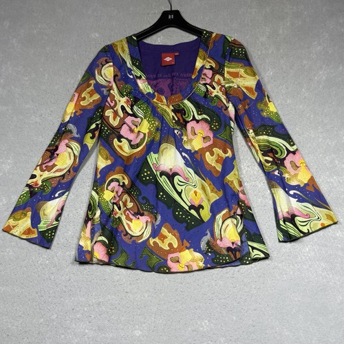 Y2k oilily psychedelic floral - psychedelic,