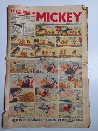 Journal mickey disney bd - de,