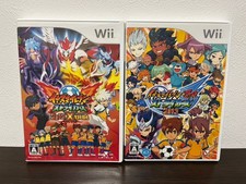 Inazuma Eleven Strikers 2012 X Treme & Go Strikers 2013 set Nintendo Wii Japan