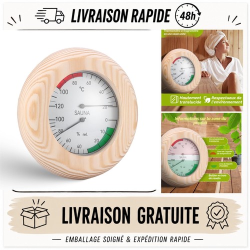 Thermomètre hygromètre - hygromètre, en