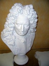 Buste VAUBAN,en platre de