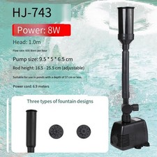 Pompe de fontaine d'étang de