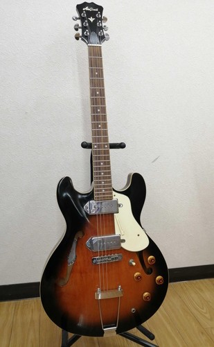 Guitare semi creuse aria pro - semi-creuse,