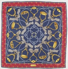 Authentique Foulard " Céline