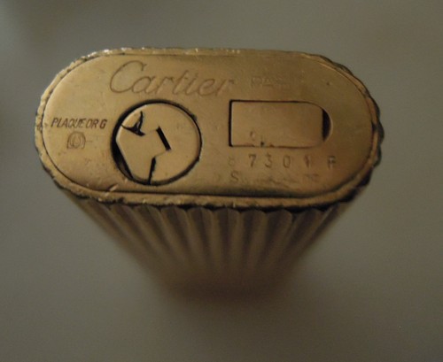 Briquet cartier plaqué - cartier,