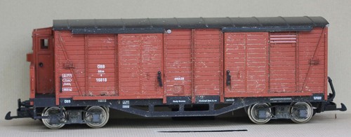 Lgb gauge car from layout - g,