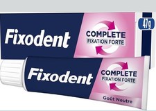 Fixodent Crème Fixative Original, Adhésive Pour Prothèses Dentaires, Fixation