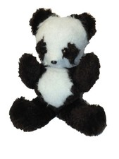 Ancienne peluche Panda marron
