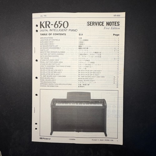 Vintage roland 650 digital - vintage, kr-650