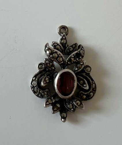 Pendentif argent améthyste - en,