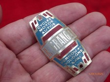 Ancienne Plaque  de Vélo