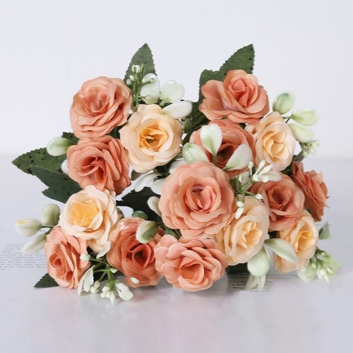 Bouquet artificiel roses - bouquet, 15