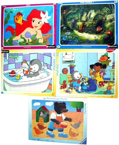 Lot grands puzzles - 5,