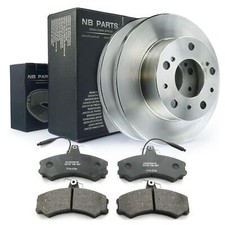 Disques de Frein 256mm Plaquettes Avant pour Citroen C25 Fiat Ducato Peugeot J5