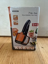 Original Nicer Dicer Quick 5 in 1 Hand-Held Chopping Slicing and Dicing Machine.