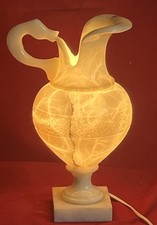 Lampe vintage en albâtre /