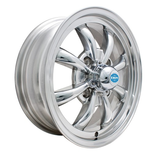 Empi chrome spoke wheel - 8-spoke, gt