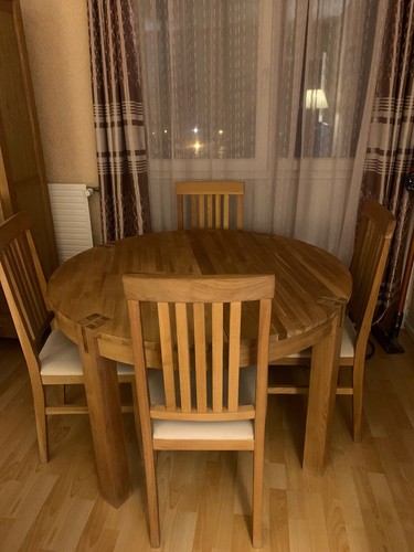 Table extensible chêne - en,