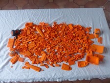 Lego: 1 kg de vrac pièces orange ,100% légo